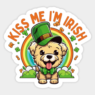 Kiss Me I'm Irish Sticker